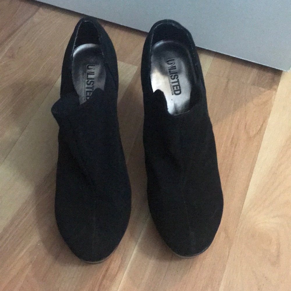Unlisted dress booties
